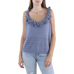 Crochet Ruffles Tank Top