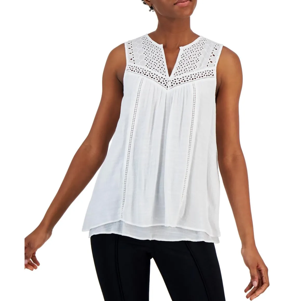 Crochet Sleeveless Blouse