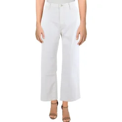 Crop Denim Wide Leg Jeans