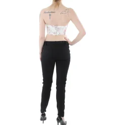 Cropped Floral Tank Top