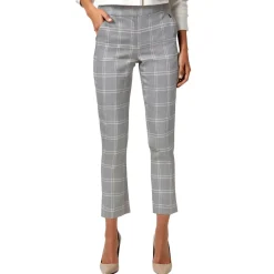 Cropped Plaid Cropped Pants