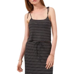 Cropped Striped Camisole Top