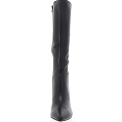 Crueella Slip On Pointed Toe Knee-High Boots