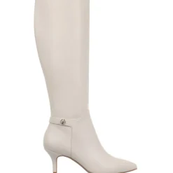 Crueella Slip On Pointed Toe Knee-High Boots