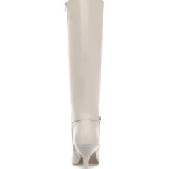 Crueella Slip On Pointed Toe Knee-High Boots