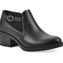 Cuisine Zipper Leather Shooties