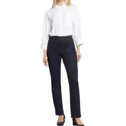 Curve Shaper Marilyn Tummy Slimming Denim Straight Leg Jeans