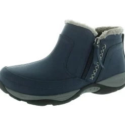 Cushioned Footbed Faux Leather Winter & Snow Boots