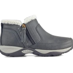 Cushioned Footbed Faux Leather Winter & Snow Boots