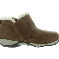 Cushioned Footbed Faux Leather Winter & Snow Boots
