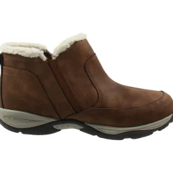 Cushioned Footbed Faux Leather Winter & Snow Boots