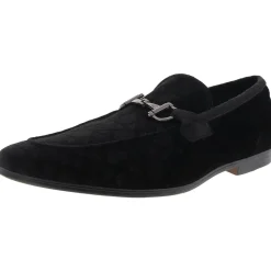 Cushioned Footbed Velvet Loafers