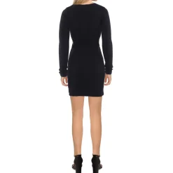 Cut-Out Cotton Mini Dress