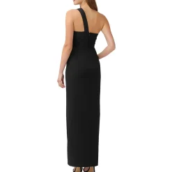Cut-Out One Shoulder Evening Dress