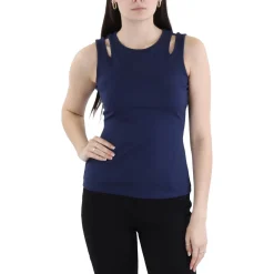 Cut-Out Rayon Pullover Top