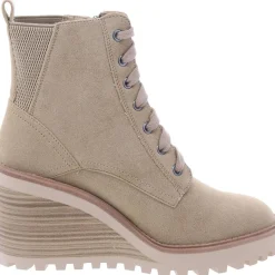 CYAN Faux Leather Zipper Ankle Boots