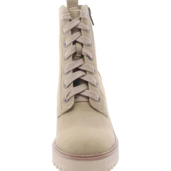 CYAN Faux Leather Zipper Ankle Boots