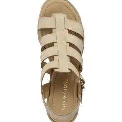 Daisee Faux Leather Platform Block Heels