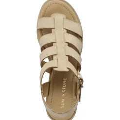 Daisee Faux Leather Platform Block Heels