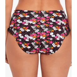 Daisy Duke Ruffled High-Waist Swim Bottom Separates