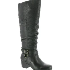 Dakota Leather Knee-High Riding Boots