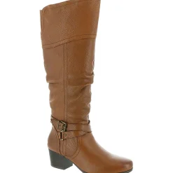 Dakota Leather Knee-High Riding Boots