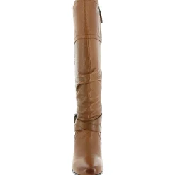 Dakota Leather Knee-High Riding Boots