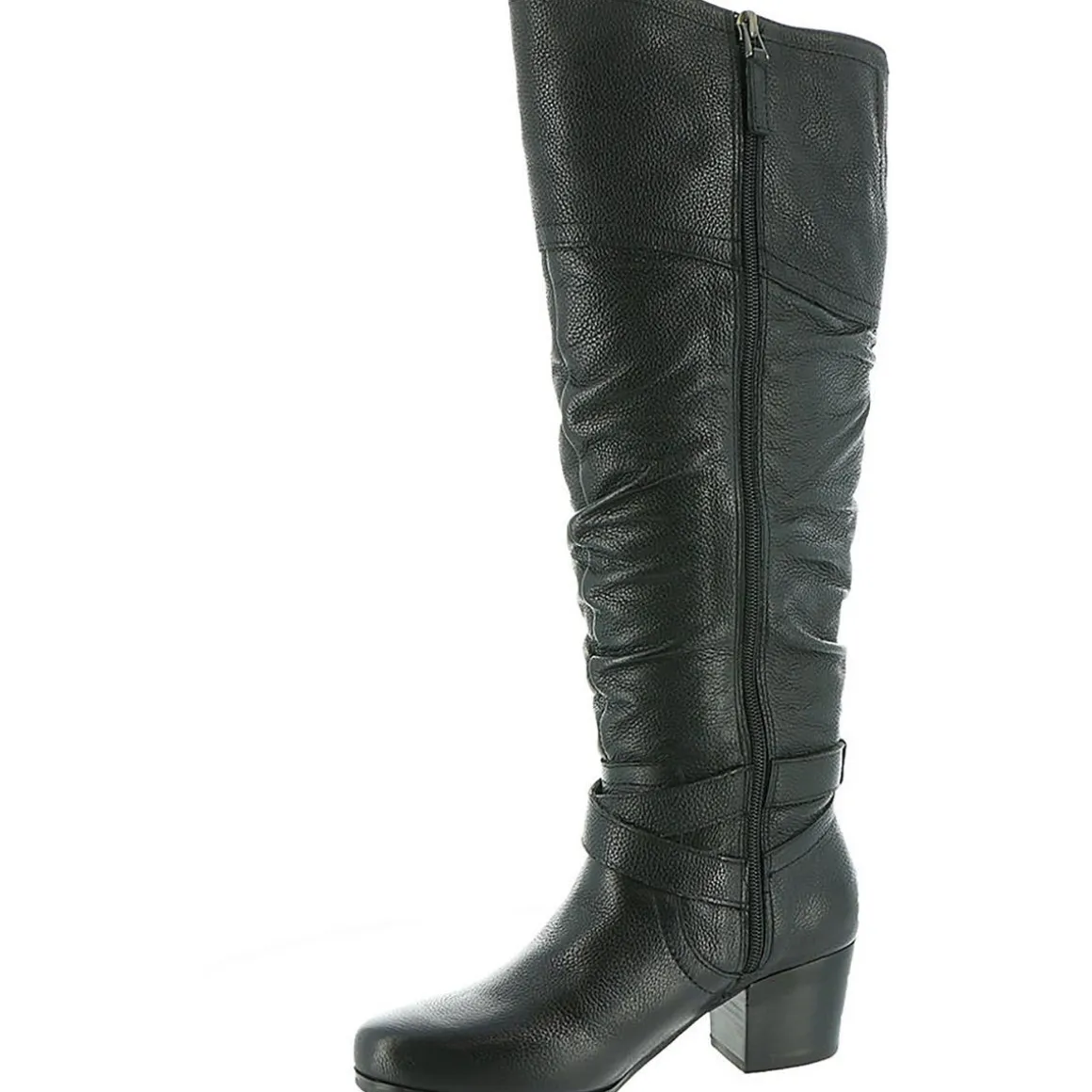 Dakota Leather Knee-High Riding Boots