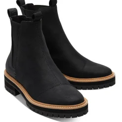 Dakota Leather Pull On Chelsea Boots