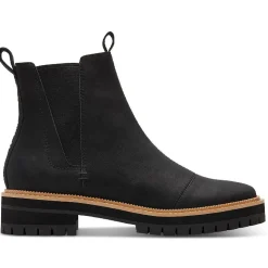 Dakota Leather Pull On Chelsea Boots
