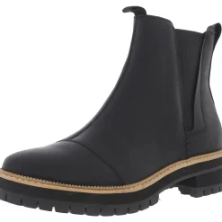 Dakota Leather Pull On Chelsea Boots