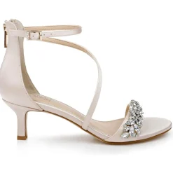 Dalezya Rhinestones Slip On Heels