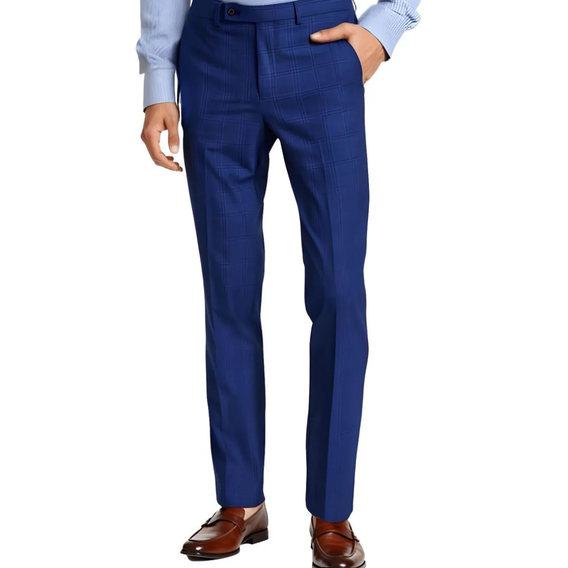 Dario Plaid Dress Pants