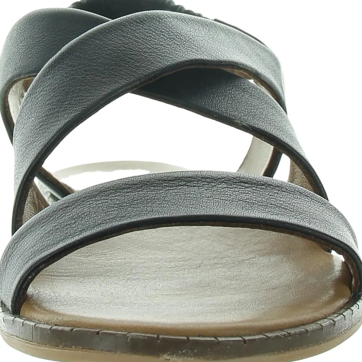 Dawn Stretch Leather Slingback Sandals