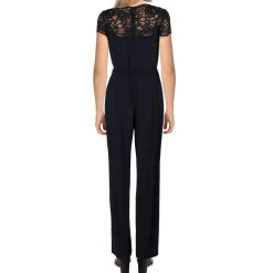 Dayah Lace Illusion Jumpsuit