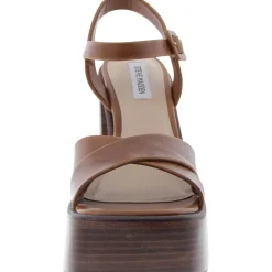 Dayana Adjustable Leather Platform Sandals