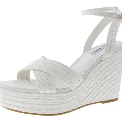 Dazed Woven Wedge Sandals