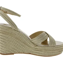 Dazed Woven Wedge Sandals