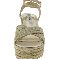 Dazed Woven Wedge Sandals