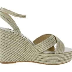 Dazed Woven Wedge Sandals