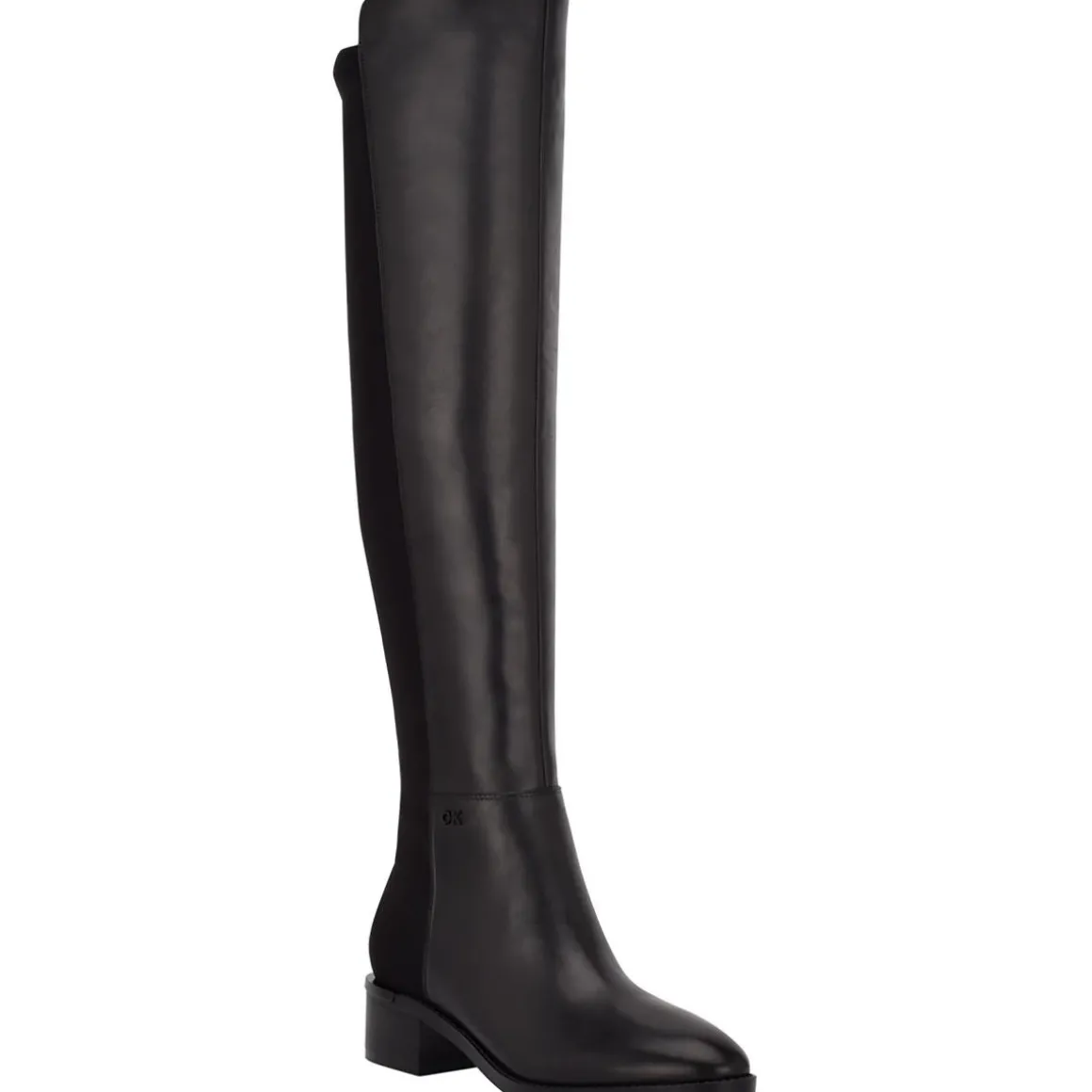 DeeDee Solid Leather Over-The-Knee Boots