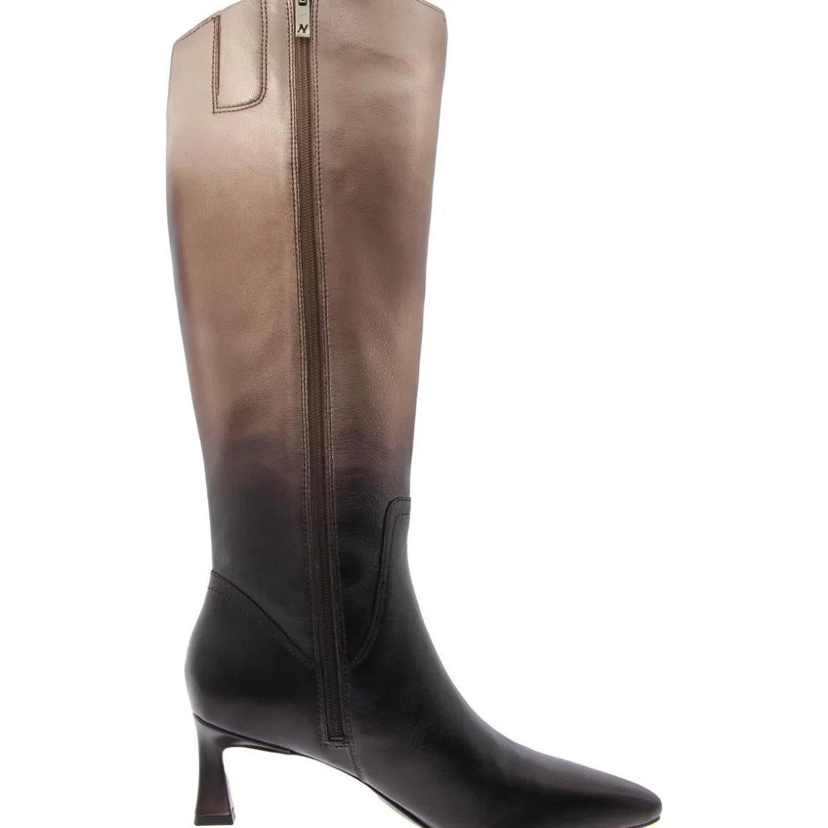 Deesha Ombre Metallic Leather Knee-High Boots