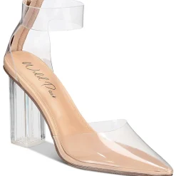 Dellie Ankle Strap Pointed Toe Pumps