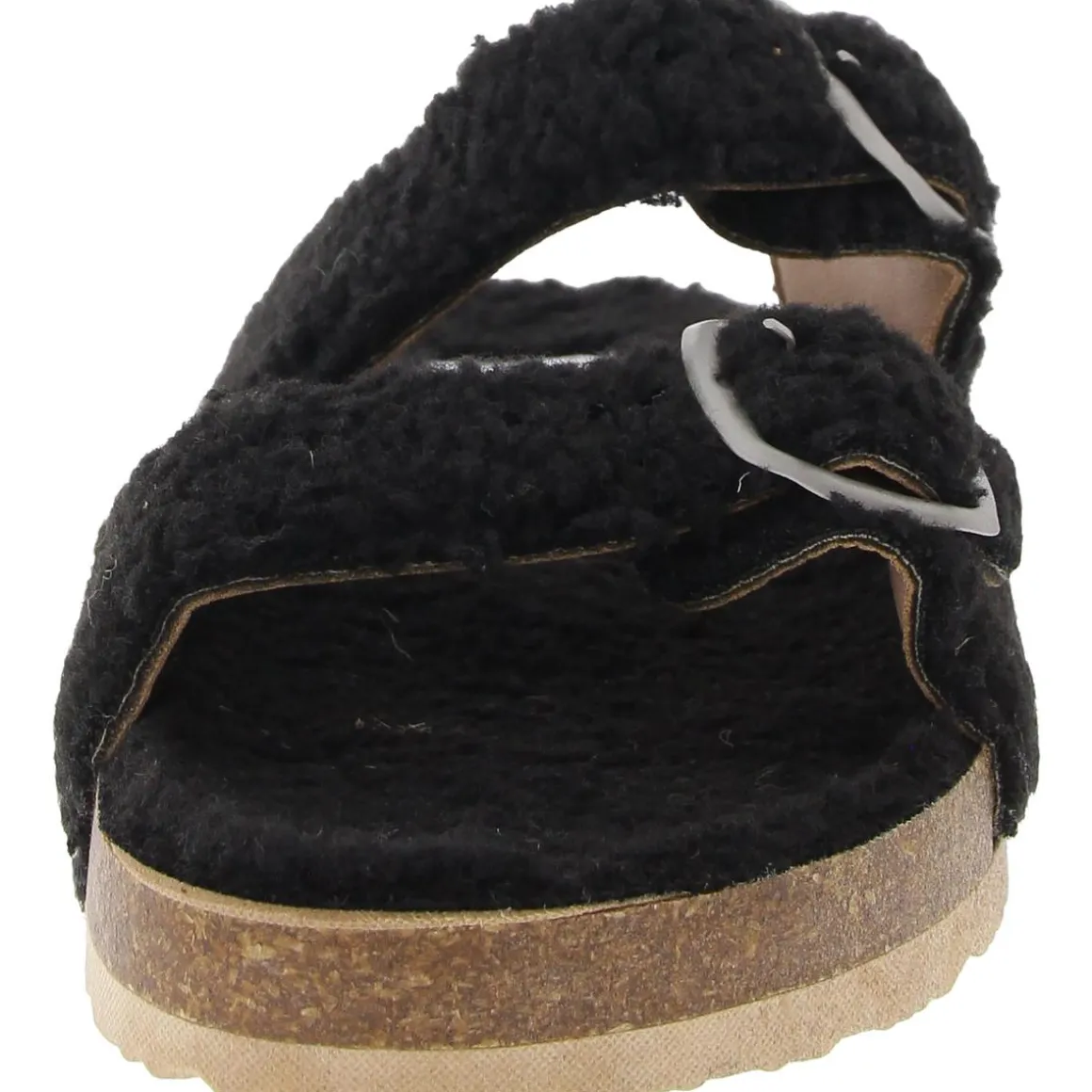Delpheen Buckle Slide Slippers