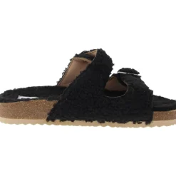 Delpheen Buckle Slide Slippers