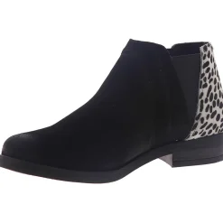 Demi 2 Beat Calf Hair Animal Print Booties