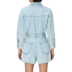 Denim Cotton Romper