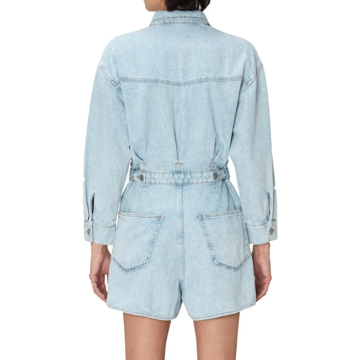 Denim Cotton Romper