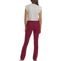 Denim Cotton Straight Leg Jeans