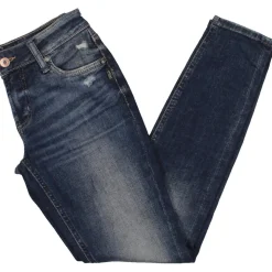 Denim Distressed Skinny Jeans